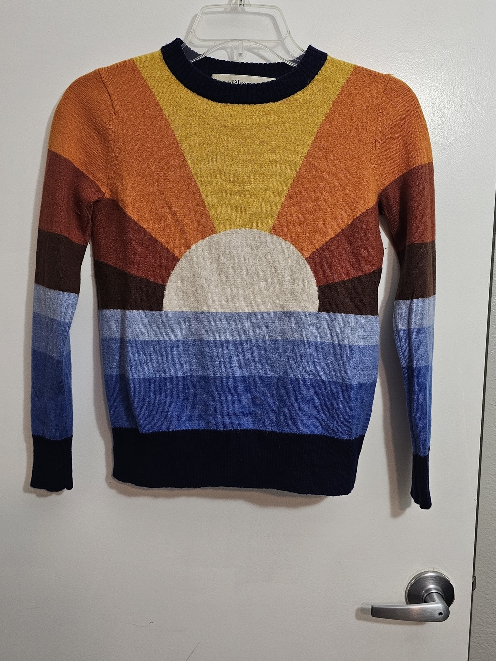 Pre-owned Stoned Immaculate "California Dreamin'" Merino wool graphic pullover M